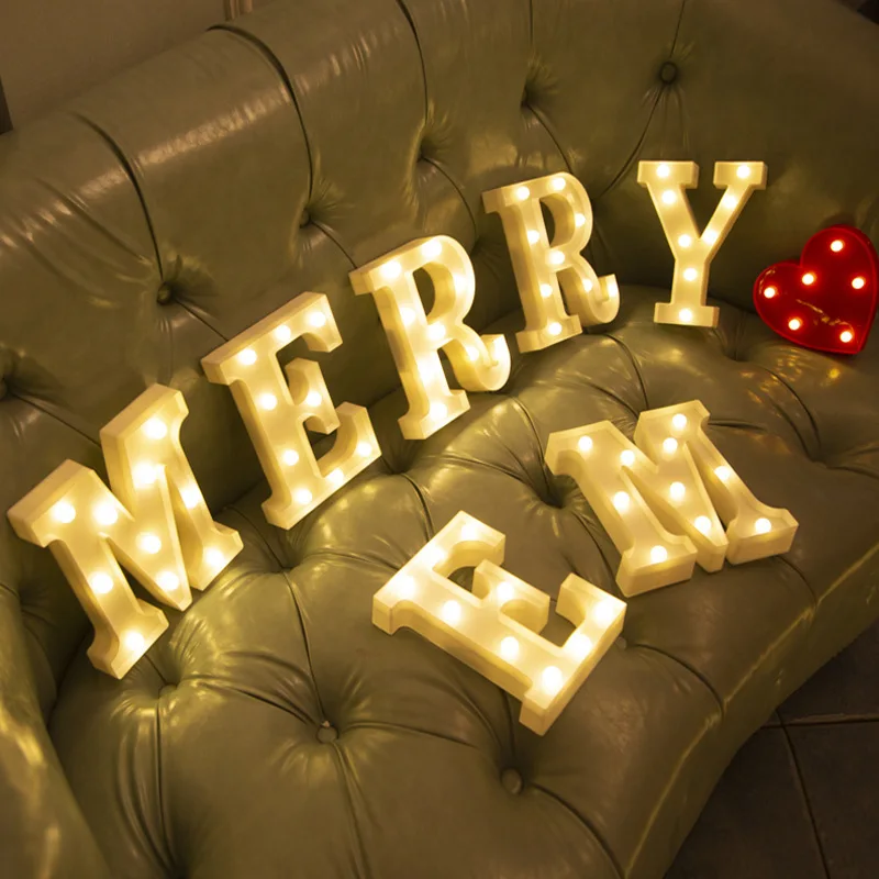 « Lampe LED Alphabet : Déco Mariage, Anniversaire, Noël » – Test et Avis