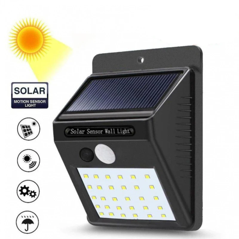 « Lampe solaire LED détecteur de mouvement » – Test et Avis