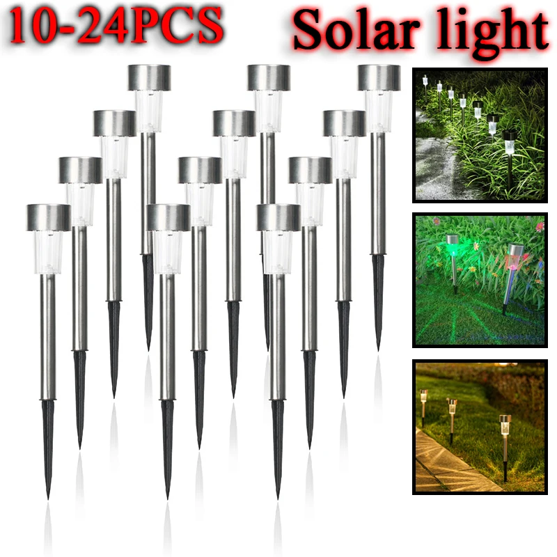 « Lampe solaire extérieure en acier inoxydable » – Test et Avis