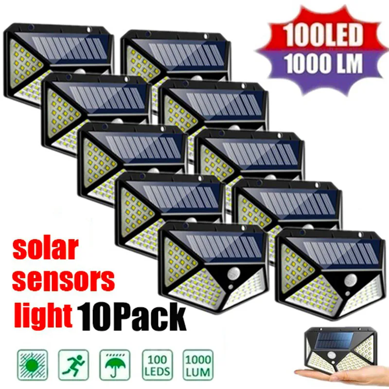 Lampes solaires à capteur de mouvement – Test et Avis