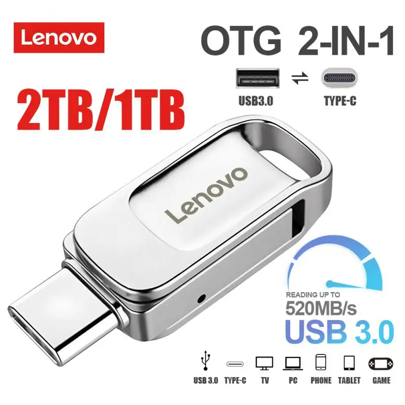 Lenovo 2 en 1 Clé USB TYPE-C – Test et Avis