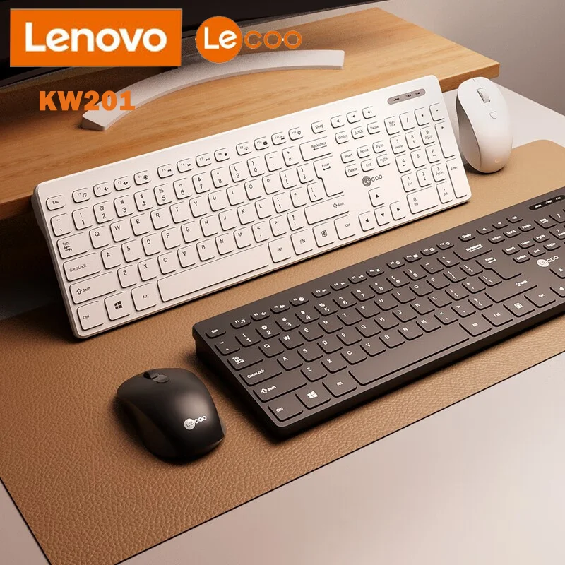 Lenovo-Clavier sans fil KW201 imbibé – Test et Avis