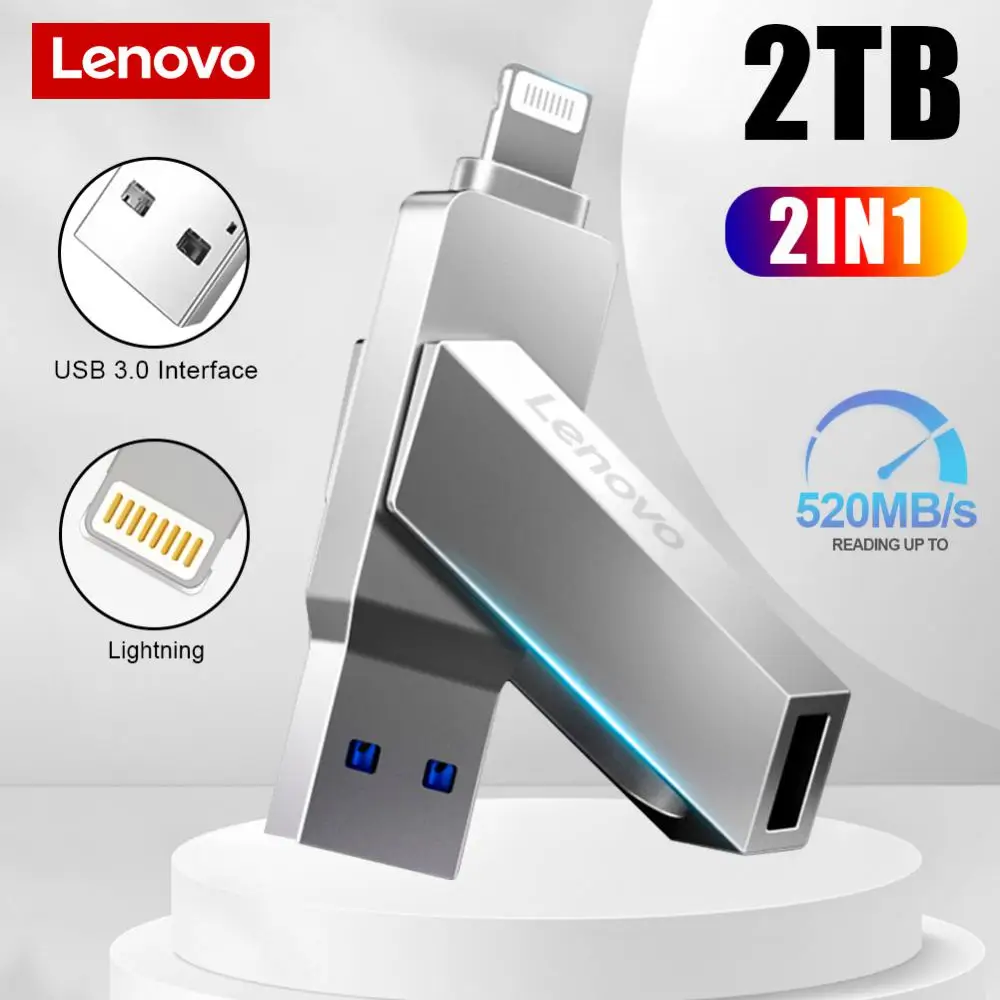 Lenovo-Clé USB 3.0 : Haute vitesse, grande capacité pour iPhone – Test et Avis