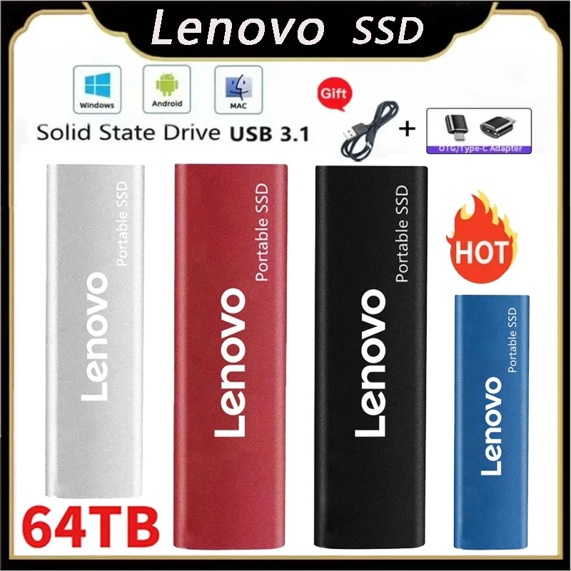 « LENOVO-Disque Dur Externe SSD Portable » – Test et Avis