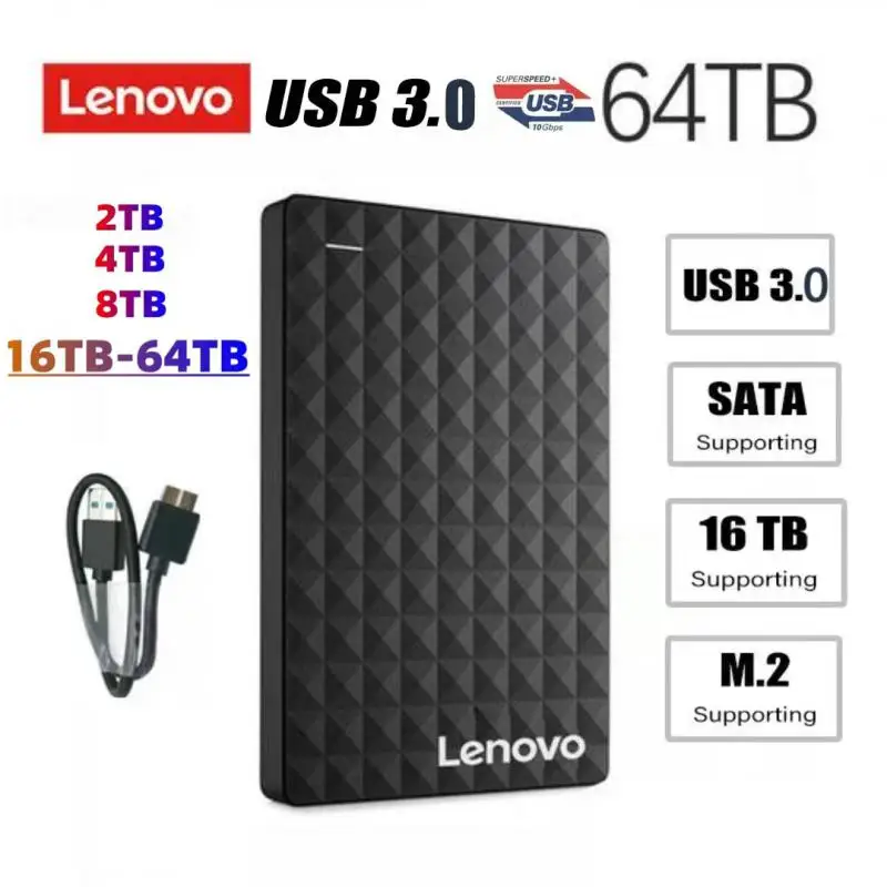 Lenovo – Disque dur externe haute vitesse – Test et Avis