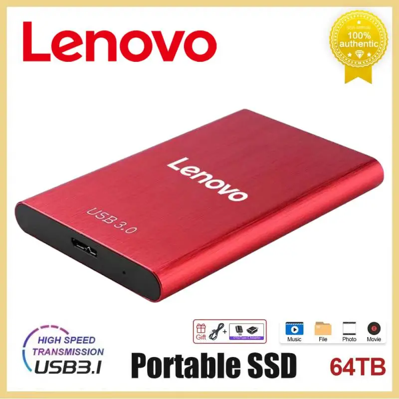 Lenovo Portable SSD: Haute vitesse, jusqu’à 2 To – Test et Avis
