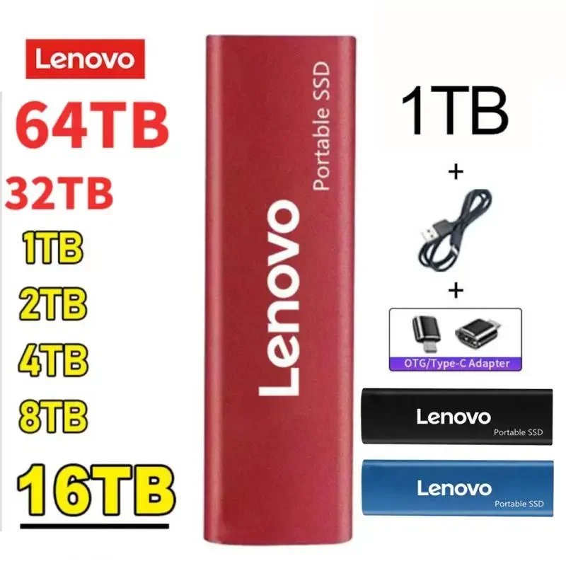 Lenovo SSD Portable: Haute Vitesse, Capacité Jusqu’à 64 To – Test et Avis