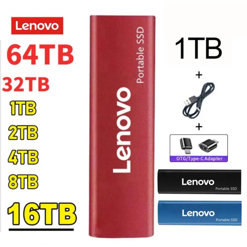Lenovo SSD portable : stockage externe rapide – Test et Avis