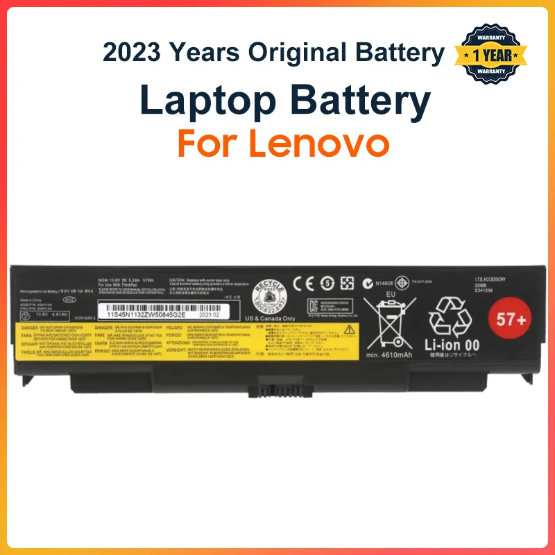 « Lenovo ThinkPad T440P T540P W540 W541 Lfts L540 45N1144 45N1145 45N1148 45N1159 45N1158 45N1160 57+ Batterie » – Test et Avis
