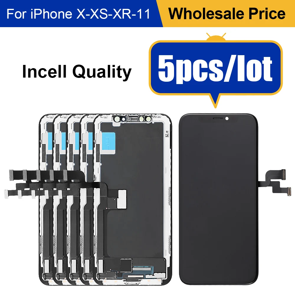 Lot de 5 écrans tactiles LCD iPhone 11/X/XS, vente en gros – Test et Avis