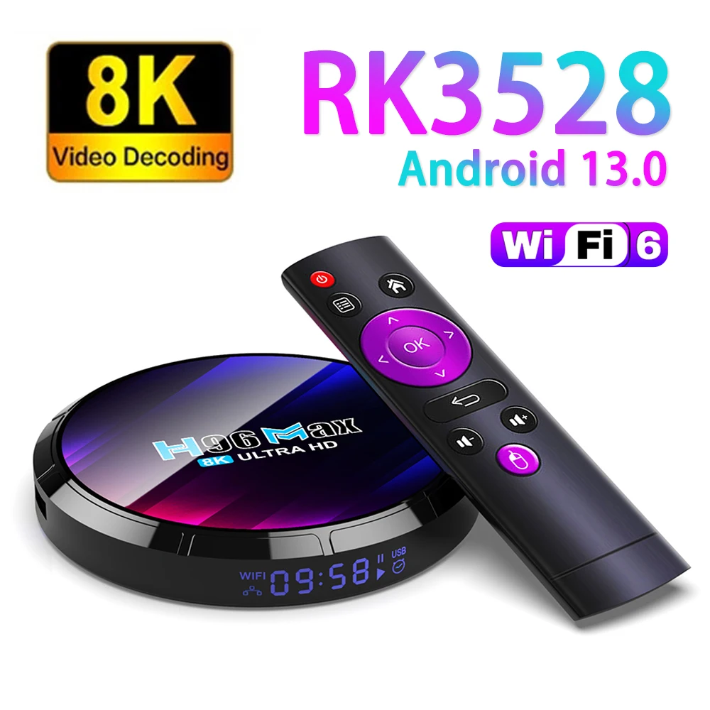 MAX-Smart TV Box : Ultra HD, 4K, WiFi 6, Android 13. – Test et Avis