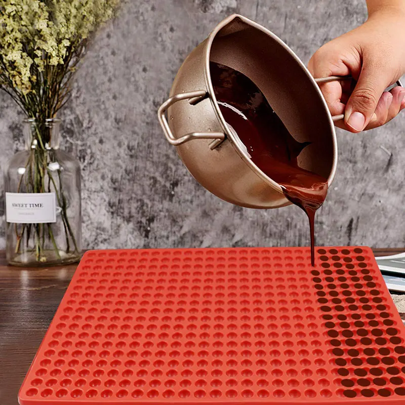 « MSI Moule carré à 468 mini cubes de bonbons, chocolat, truffes, pralines » – Test et Avis