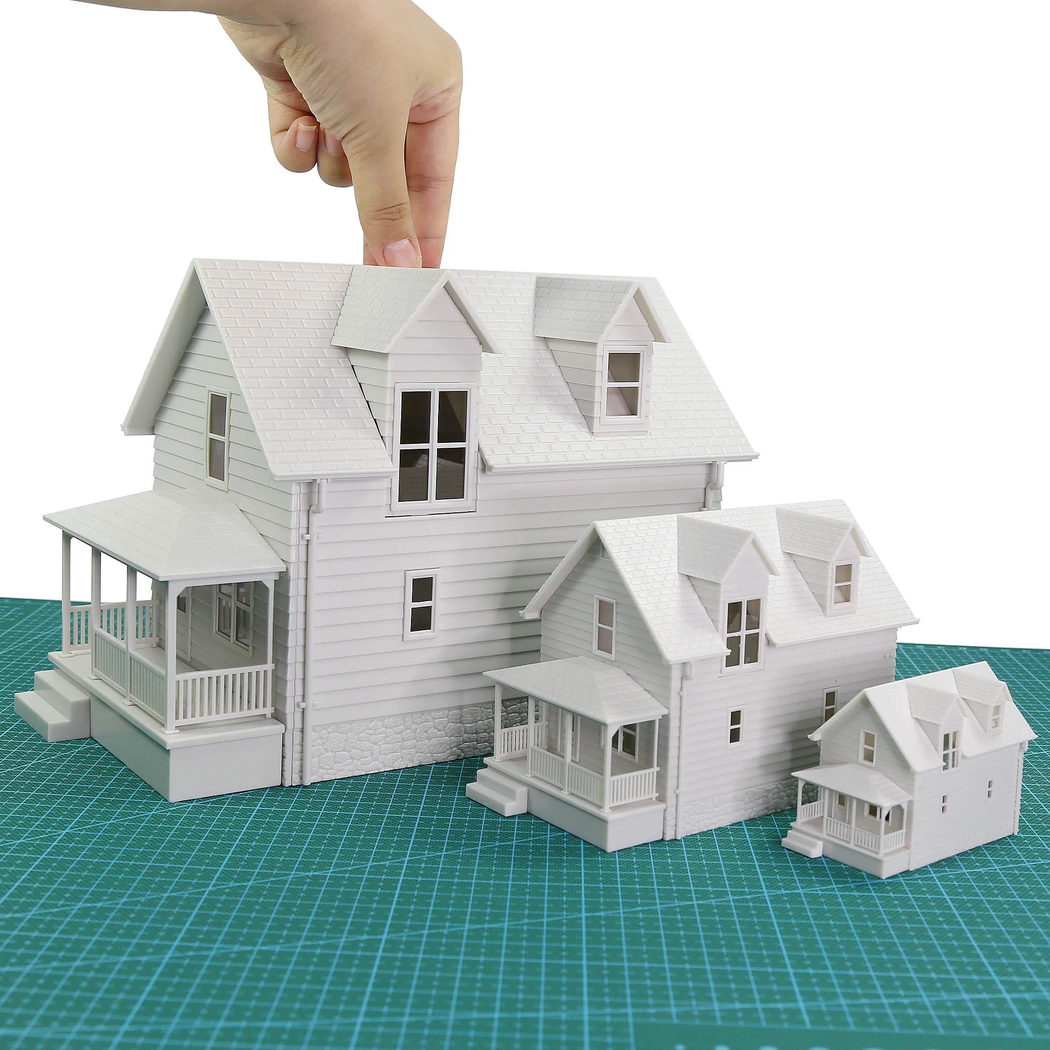 Maquette village O 00-N, 1 unité, blanc – Test et Avis