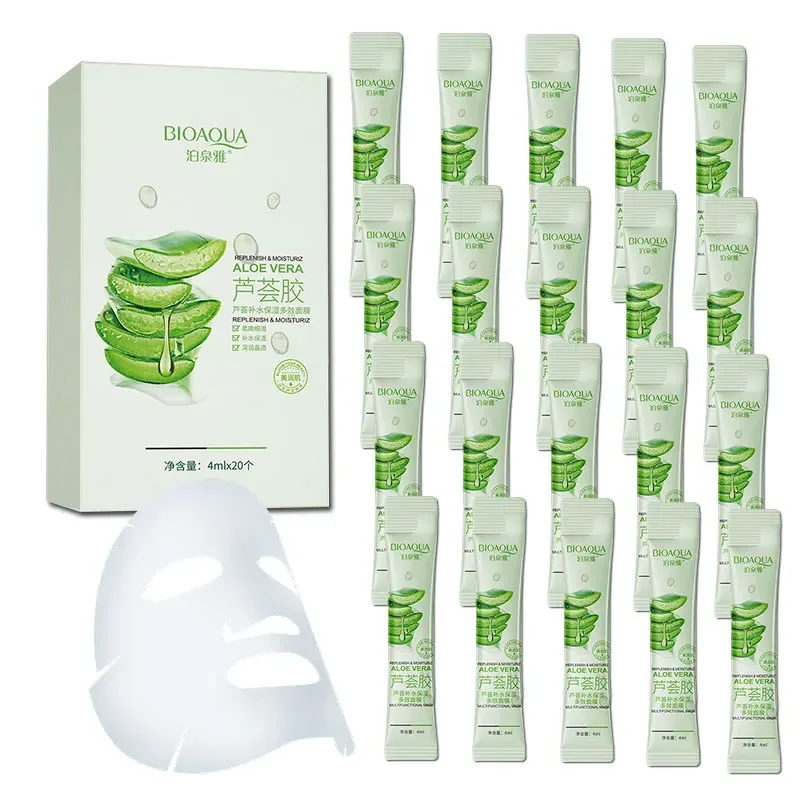 « Masque apaisant en gel d’Aloe Vera » – Test et Avis