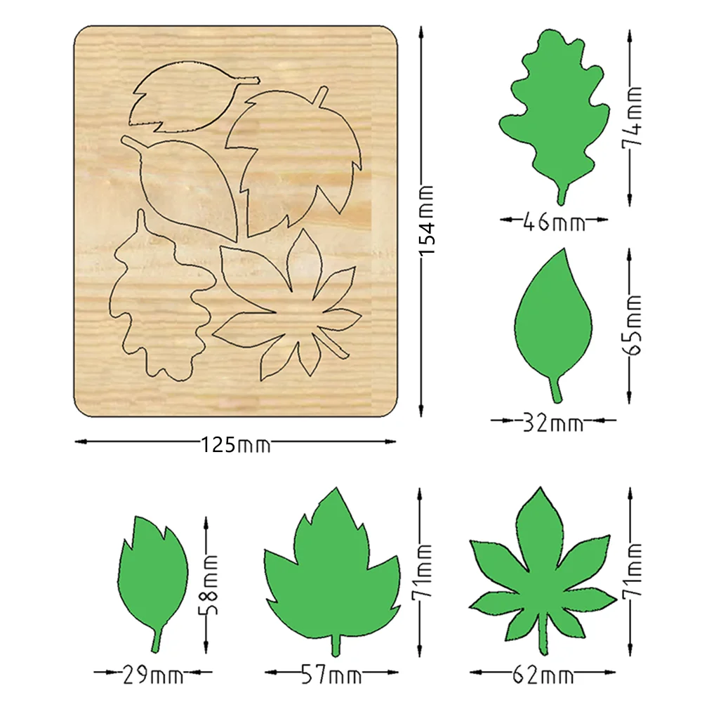« Matrices de découpe en bois pour Scrapbooking et décoration artistique, compatibles avec la plupart des Machines de découpe – 2022. » – Test et Avis