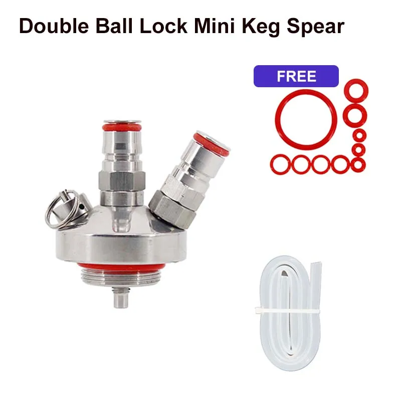 Mini Keg & Growler – Double Ball Lance avec Tuyau Silicone – Test et Avis