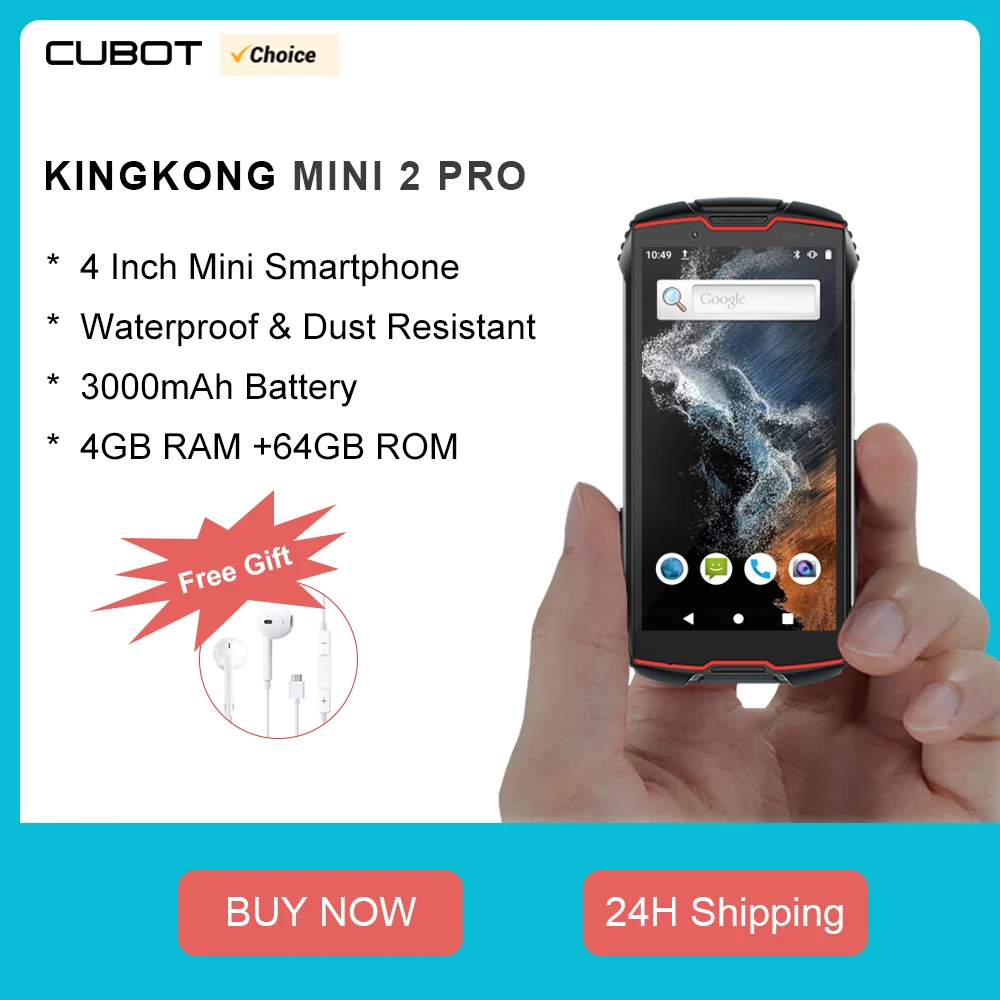 « Mini Smartphone étanche Cubot KingKong MINI 2 Pro » – Test et Avis