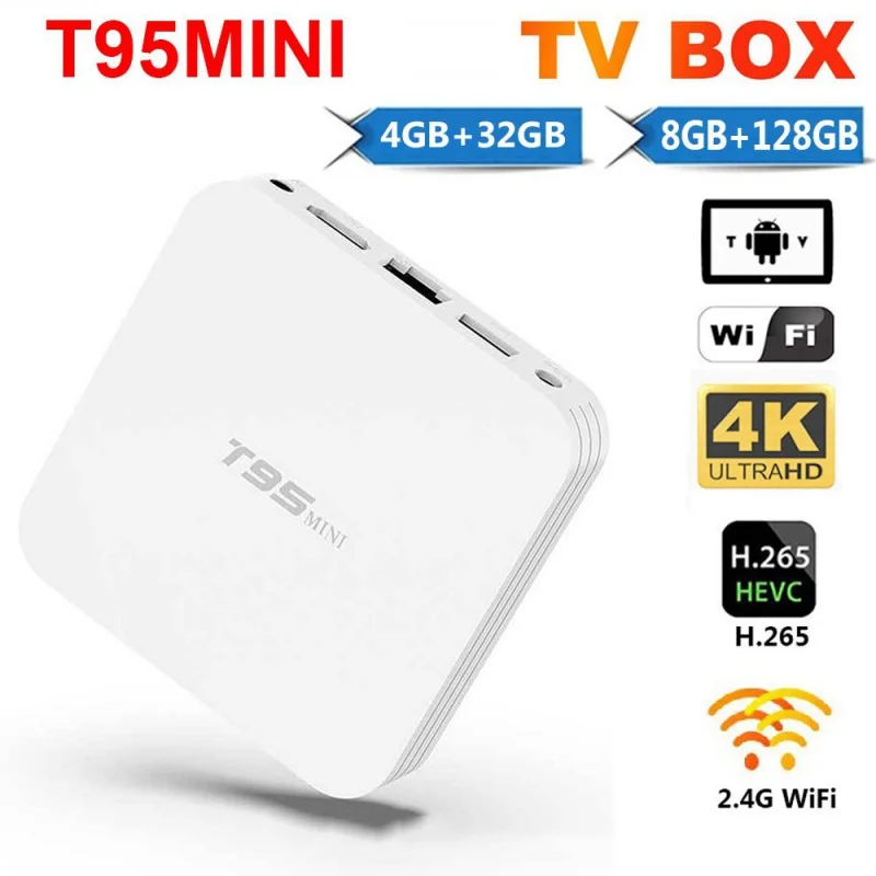 « Mini boîtier Smart TV T95 avec Android 10.0 » – Test et Avis