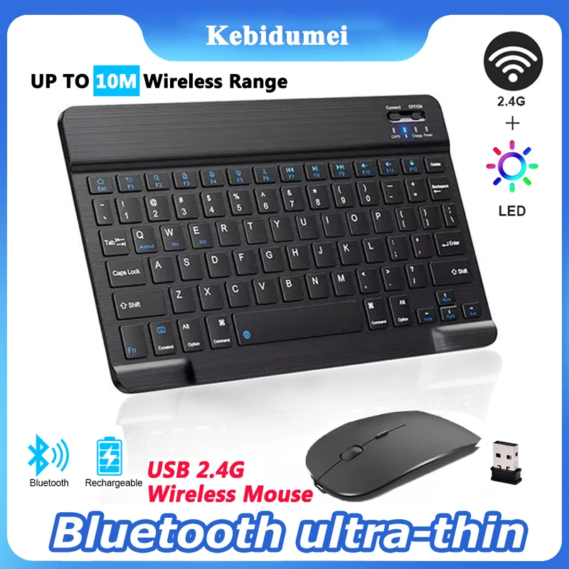 Mini ensemble clavier et souris Bluetooth : polyvalent et rechargeable. – Test et Avis