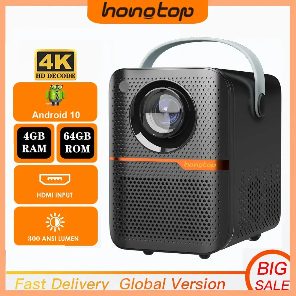Mini projecteur 4K portable avec WIFI et Bluetooth – Test et Avis