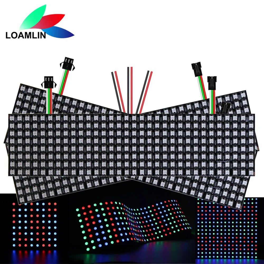 « Module WS2812B LED flexible pour écran matriciel » – Test et Avis