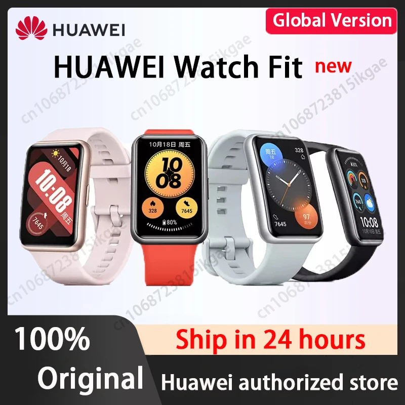 « Montre HUAWEI Watch FIT avec écran AMOLED et surveillance All-DaySpO2, longue durée de vie de la batterie » – Test et Avis