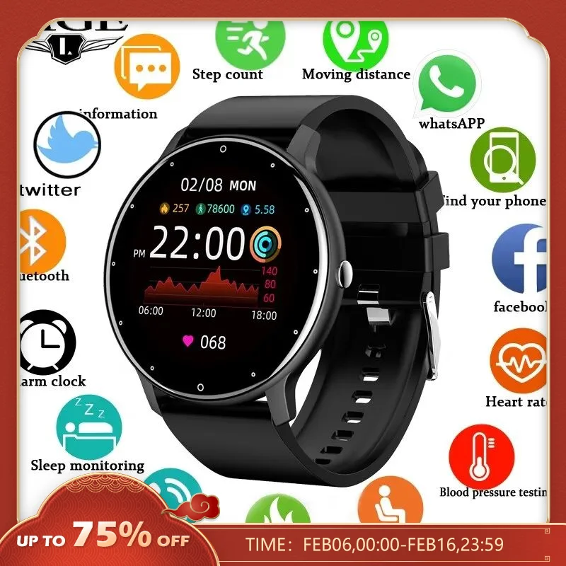 Montre LIGE : sportive, étanche, intelligente, universelle. – Test et Avis