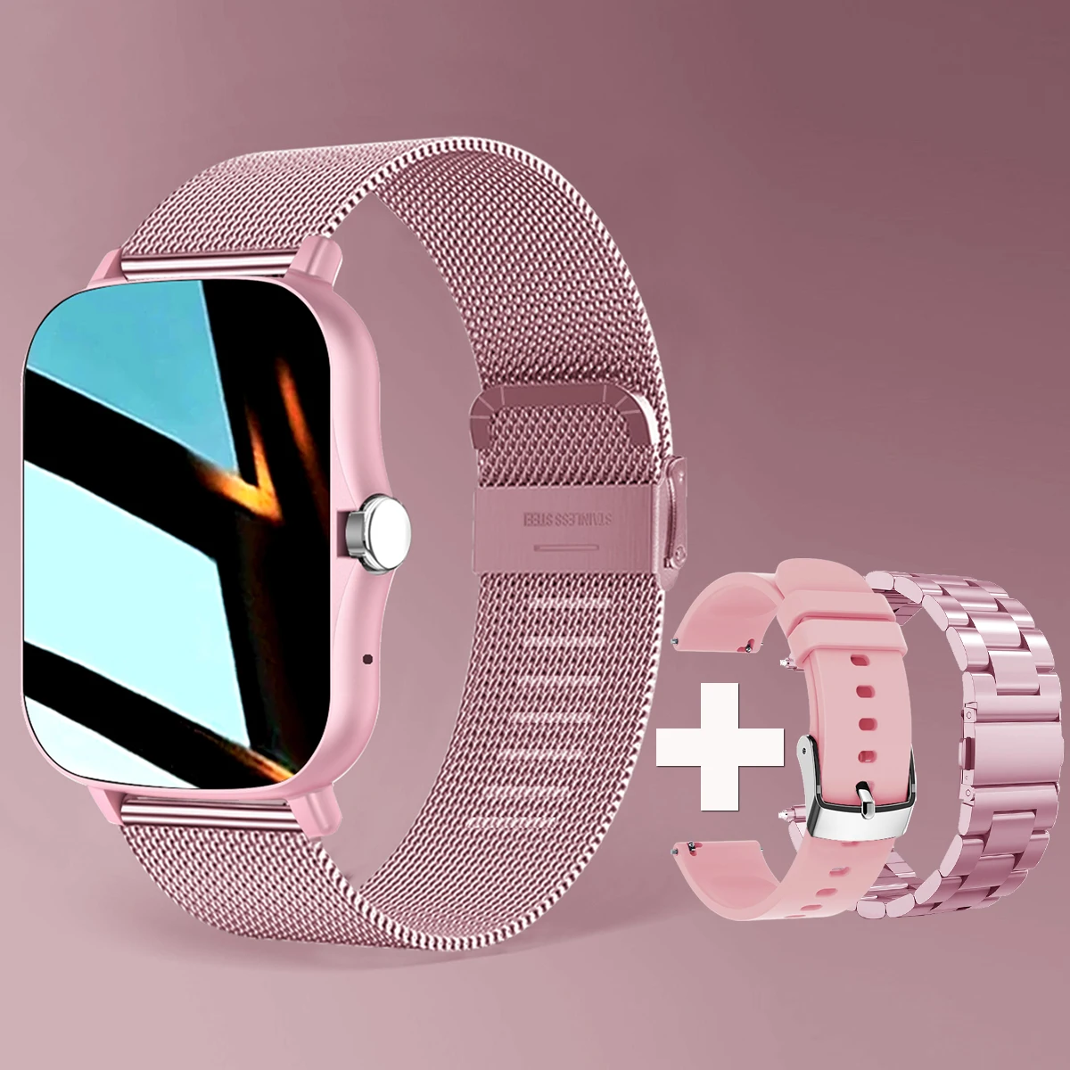 « Montre carrée intelligente pour sportifs connectés » – Test et Avis