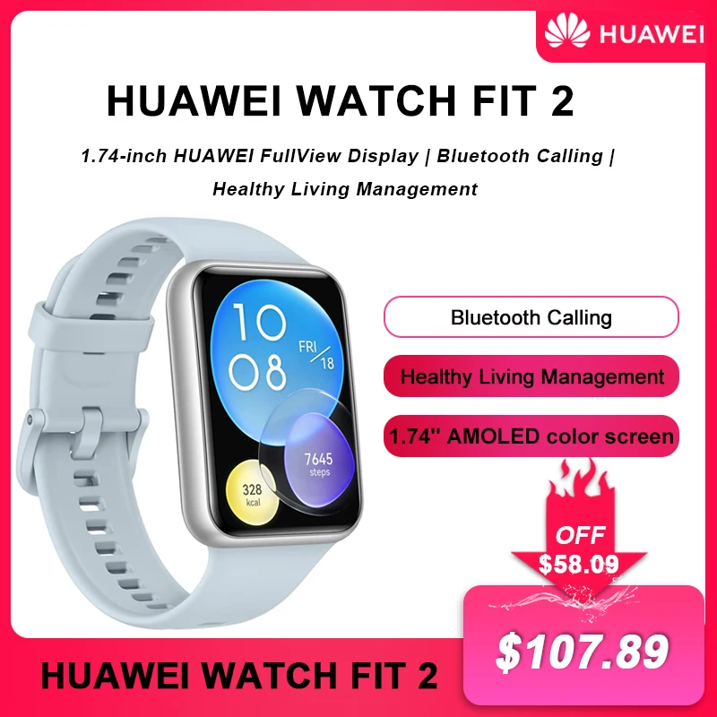 Montre connectée HUAWEI avec écran AMOLED – Test et Avis