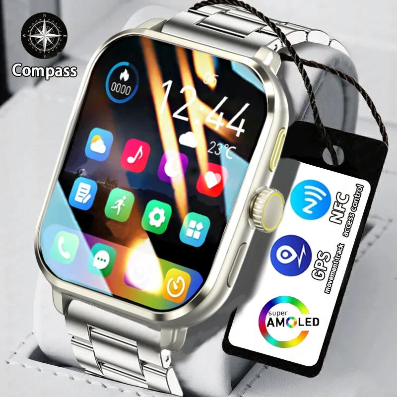 « Montre connectée homme avec écran AMOLED » – Test et Avis
