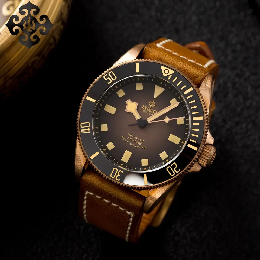 Montre de plongée homme bronze étanche – Test et Avis