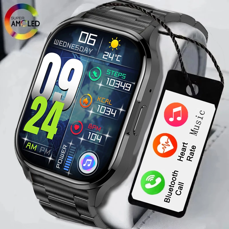Montre intelligente AMOLED Bluetooth, série 8. – Test et Avis