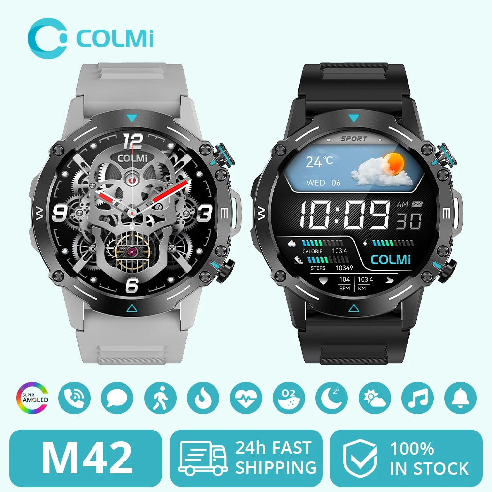 Montre intelligente COLMI M42 : performance extrême. – Test et Avis