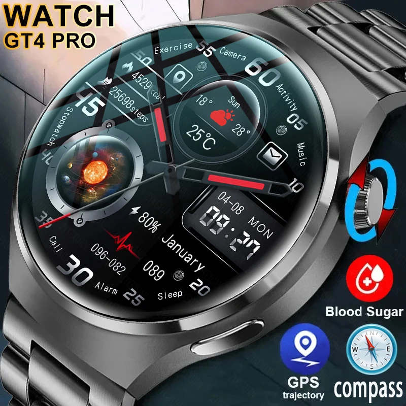 Montre intelligente Huawei GT4 Pro avec GPS – Test et Avis