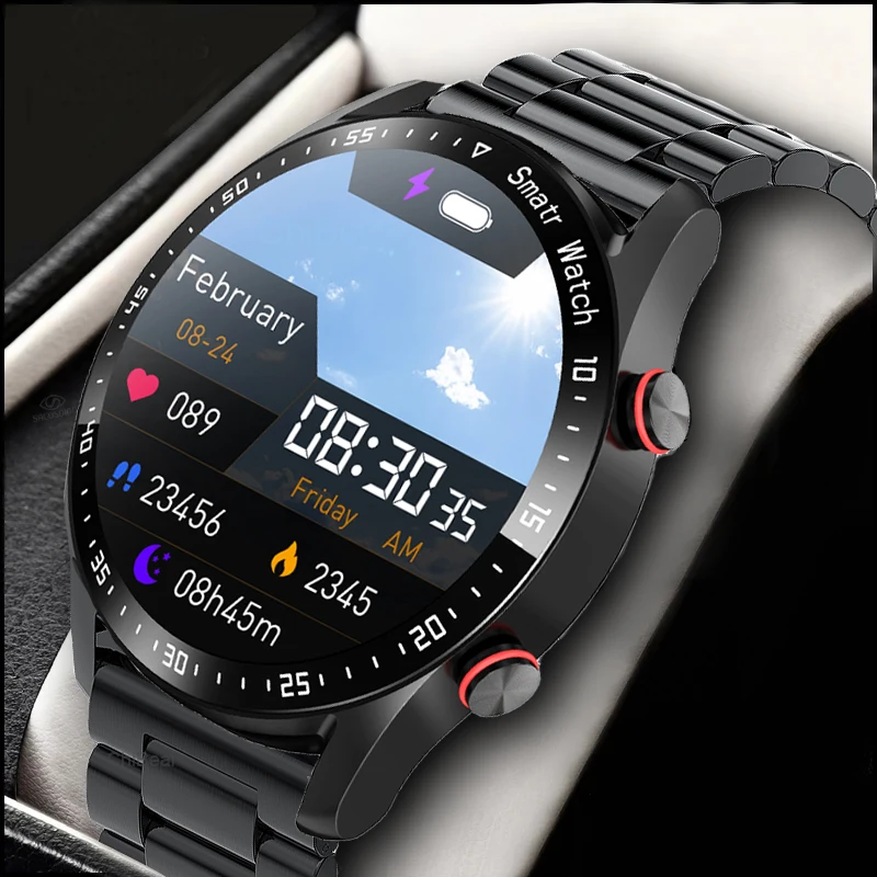 « Montre intelligente de sport étanche avec écran AMOLED : luxe et polyvalence pour Android » – Test et Avis