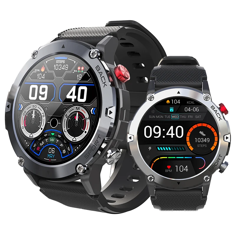 Montre militaire connectée C21 pour hommes – Test et Avis