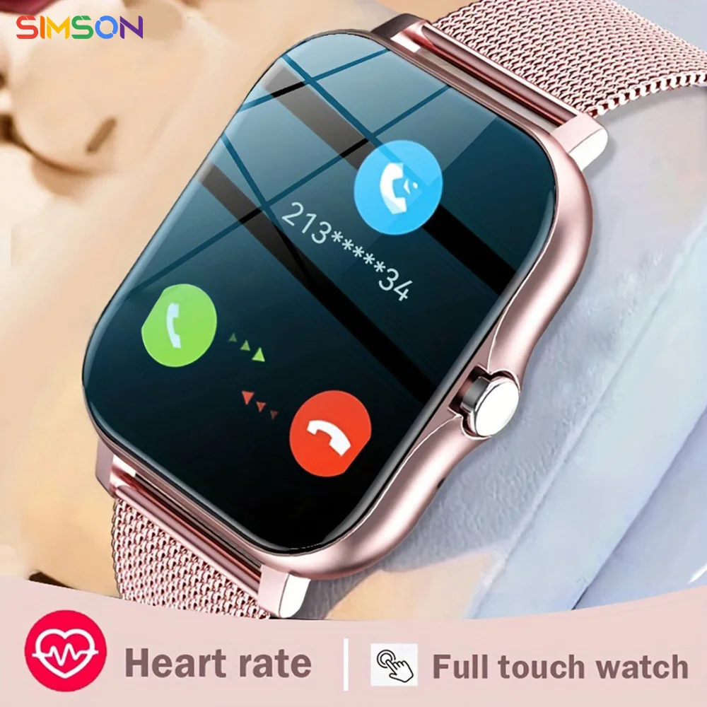 Montre tactile complète Android 2023 pour hommes et femmes – Test et Avis