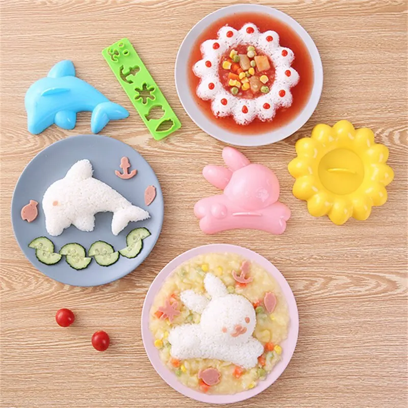Moule à sushi enfant, lapin, gâteau lune, cuisine (4 pièces) – Test et Avis