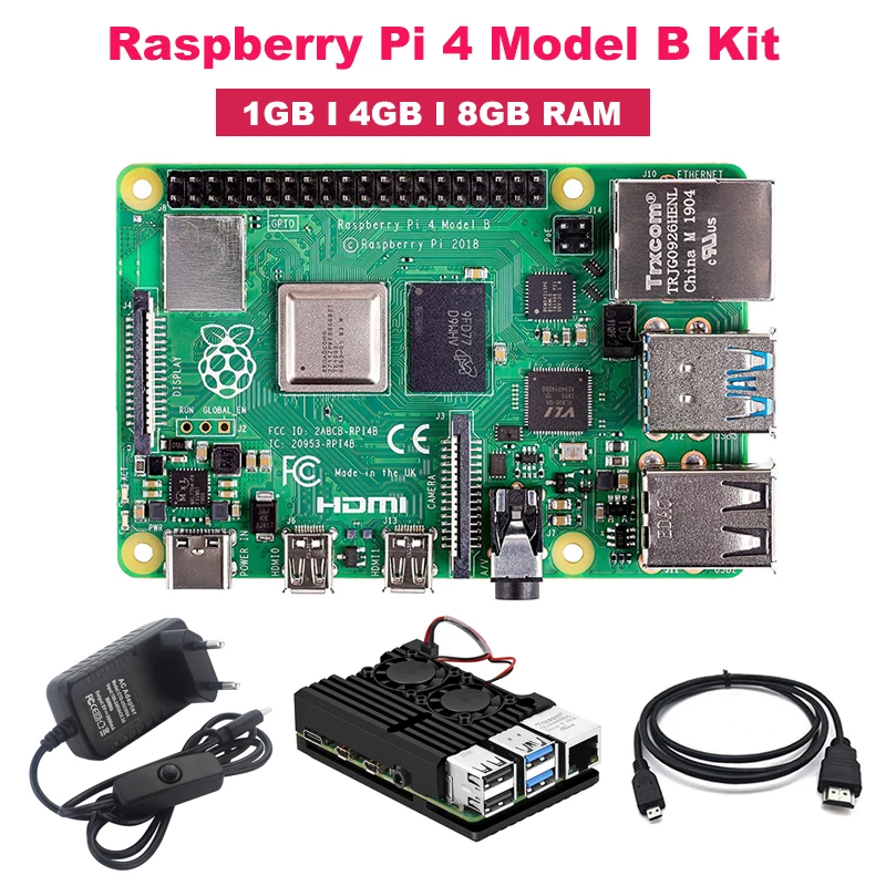 Pack complet Raspberry Pi 4 avec boîtier – Test et Avis
