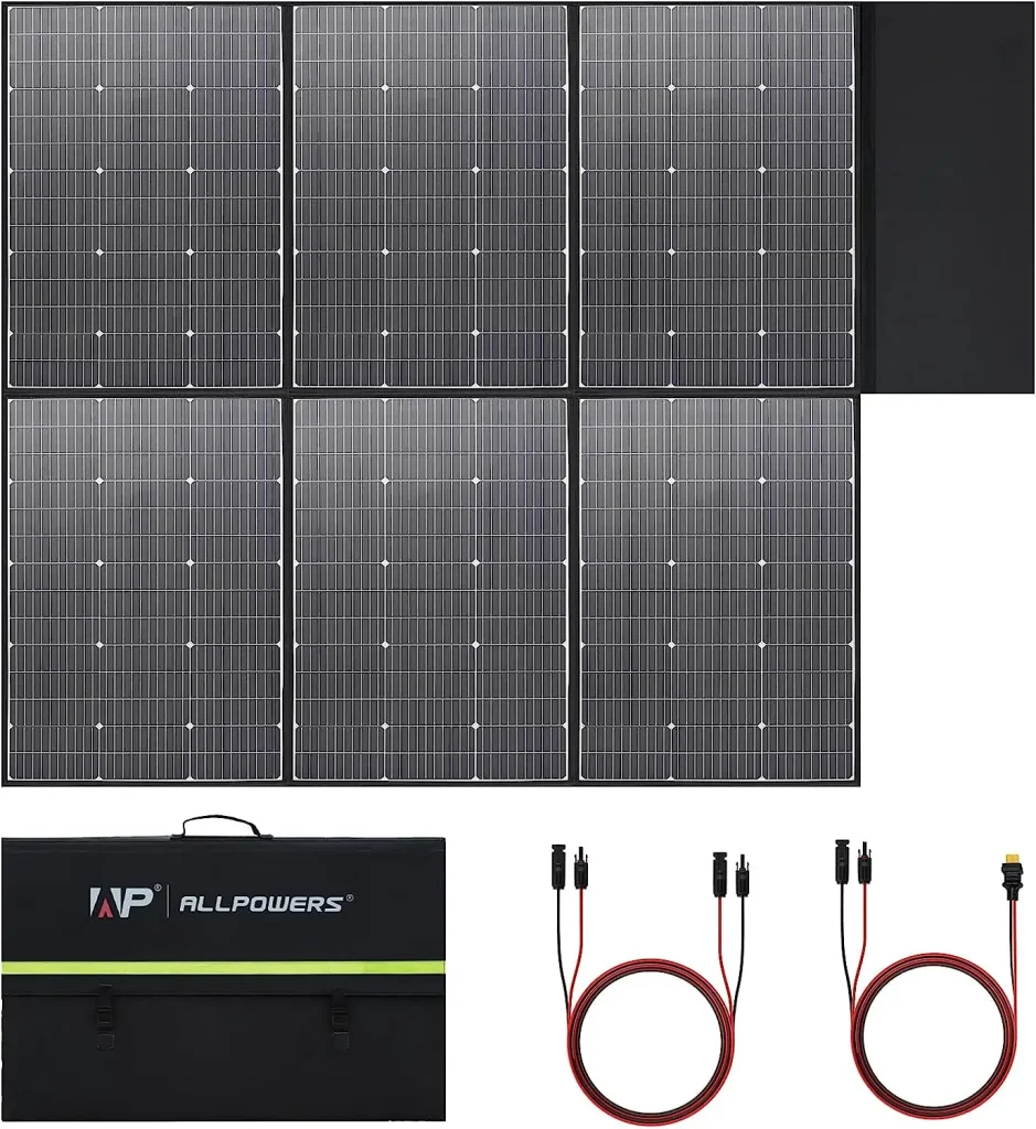 Panneau Solaire Pliable 600W, MC-4, Bateau, Camping – Test et Avis