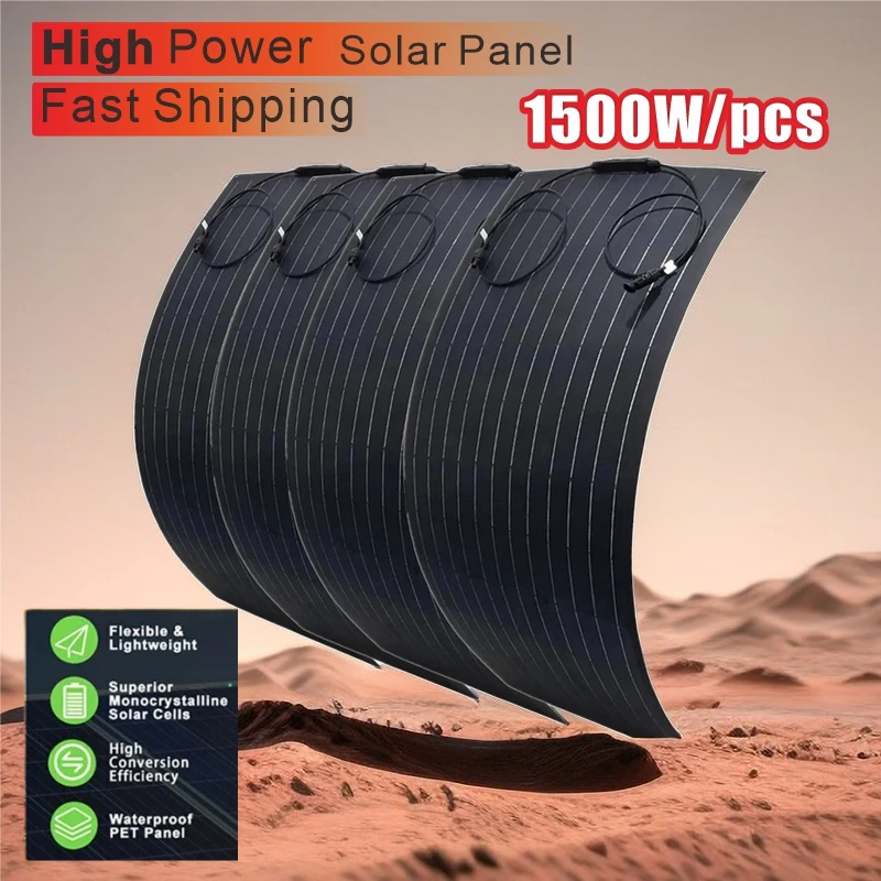 « Panneau solaire portable flexible pour maison et camping » – Test et Avis