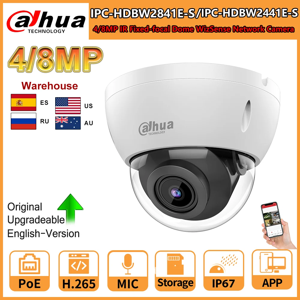 Partners avantWizwhich Caméra Réseau 4K IPC-HDBW2841E-S – Test et Avis