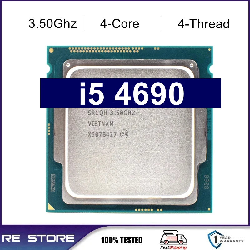 Processeur Core i5 4690 d’occasion, 1150 SR1QH – Test et Avis