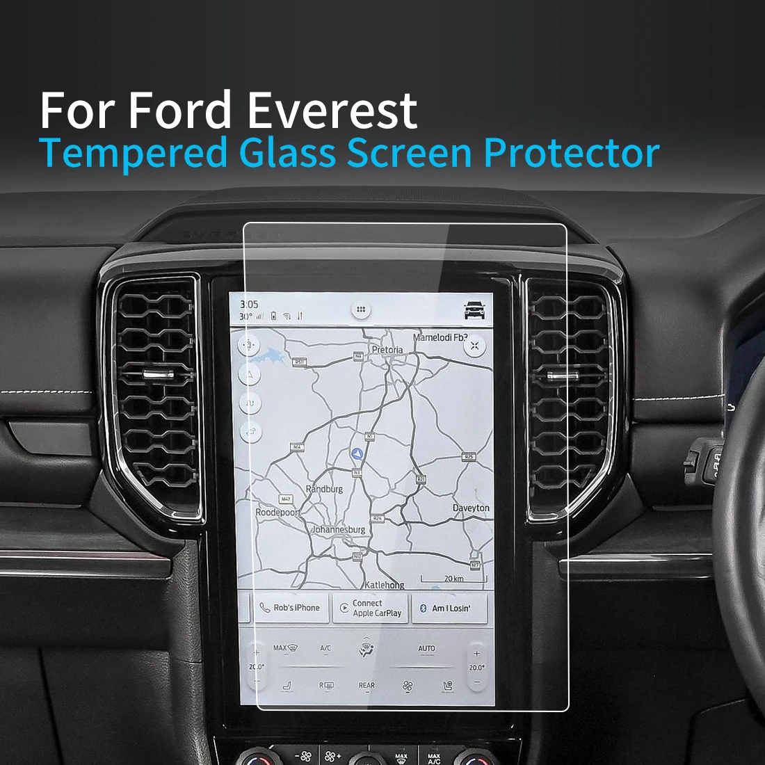 « Protection écran et console pour Ford Everest 2023 » – Test et Avis