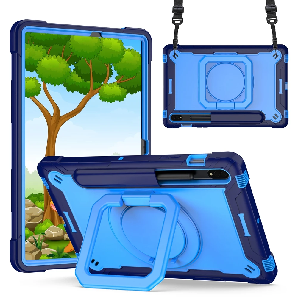 Protection robuste pour Samsung Galaxy Tab S8 + S7 + S7, 12.4 pouces, modèles X806, T970, T975, T976B, T730, T733, T736B, SM-X800 – Test et Avis
