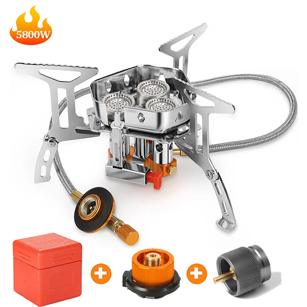 Réchaud à gaz extérieur portable 5800W – Test et Avis