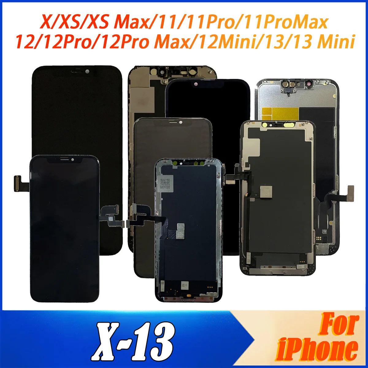 Remplacement d’écran tactile LCD OLED INCELL pour iPhone X, XS, 11 Pro Max, 13. – Test et Avis