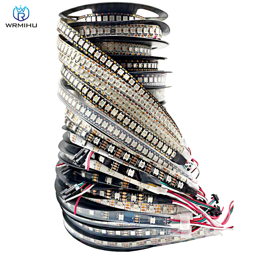 Ruban LED adressable WS2812B 5m IP65 5050RGB – Test et Avis
