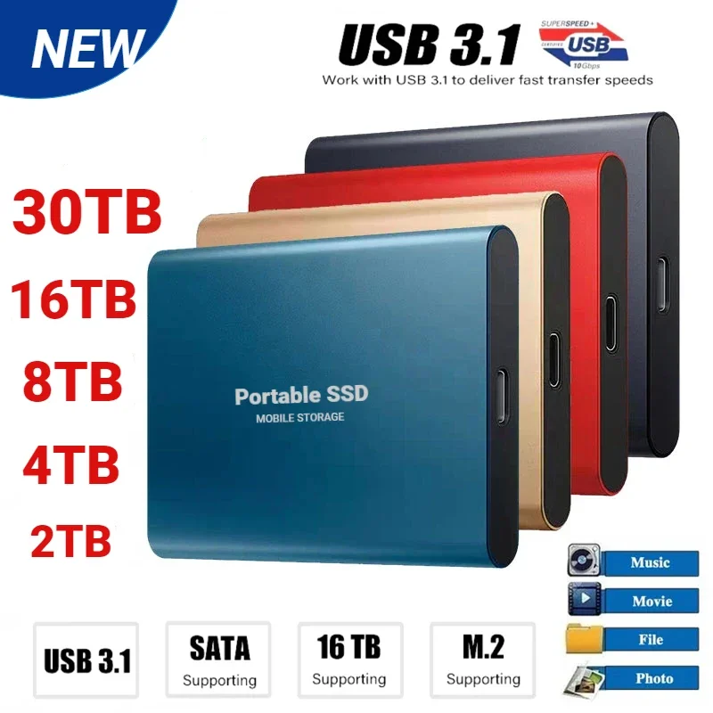 SSD externe: Stockage rapide, flexible (2 To, 8 To) – Test et Avis