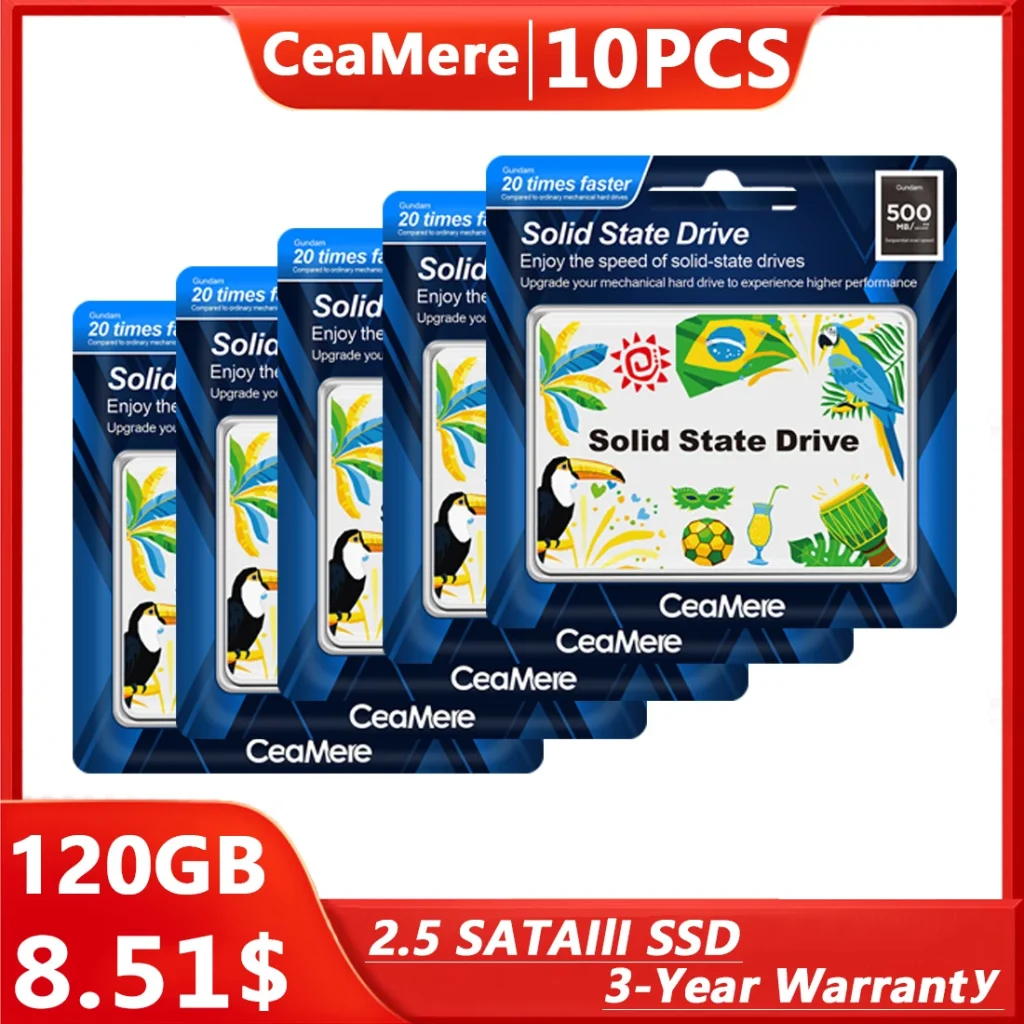 « SSD style brésilien, capacités diverses, SATA III » – Test et Avis